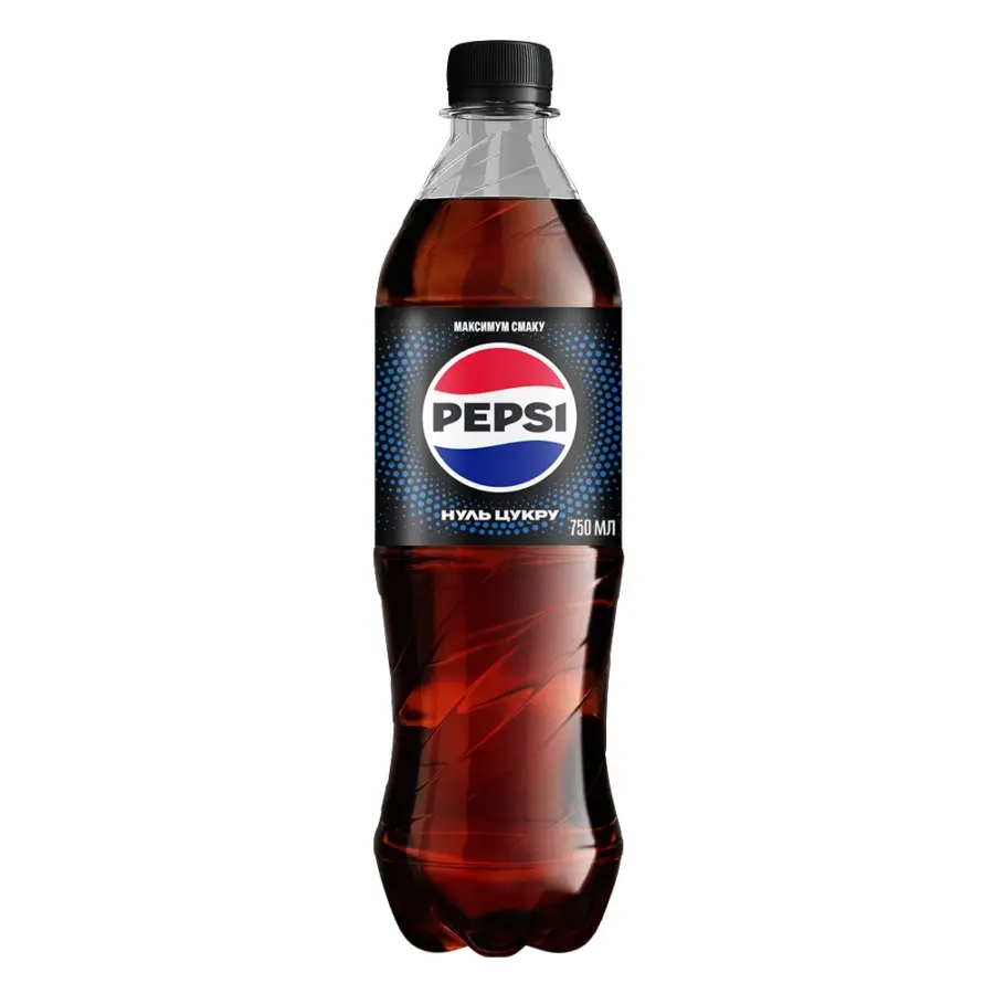 Pepsi zero 0.75л