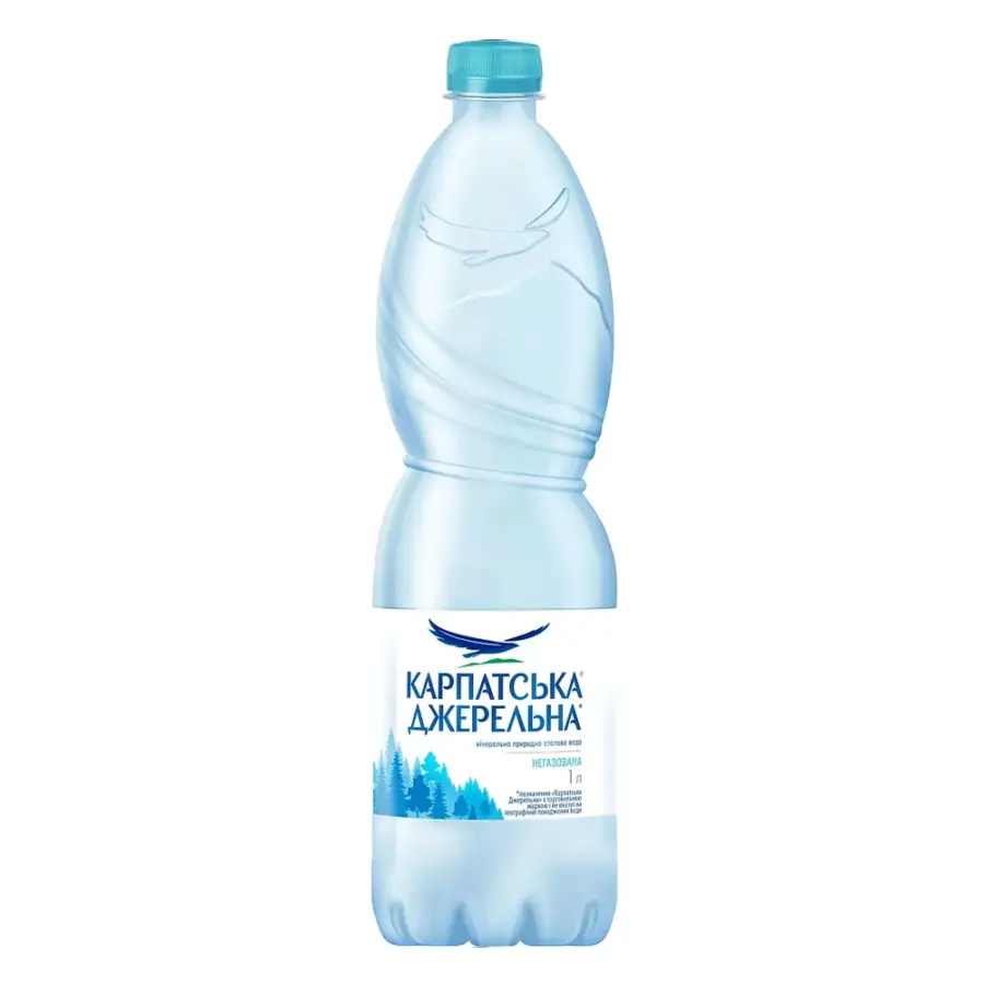 Вода Карпатська джерельна негазована 1л